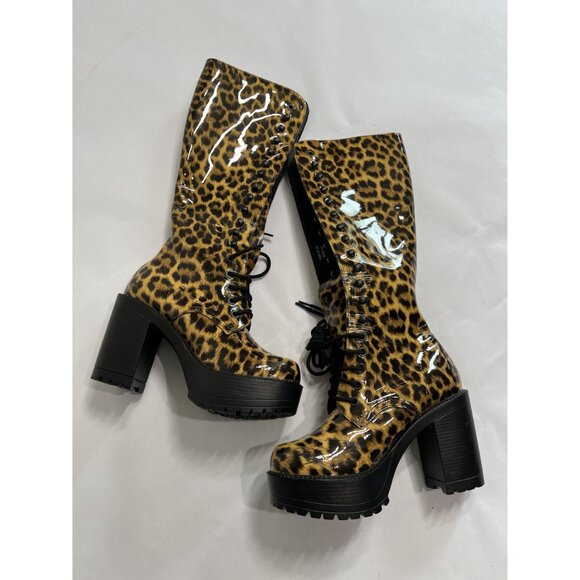 ROC Lash Boots in Leopard - Picture 6 of 9